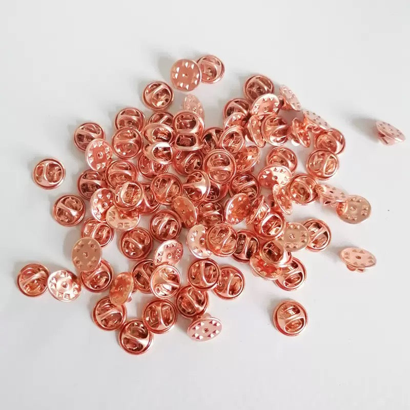 Butterfly brooch butterfly pin butterfly clasp accessory for hats, DIY handmade clothing accessories jewelry accessories 100pcs