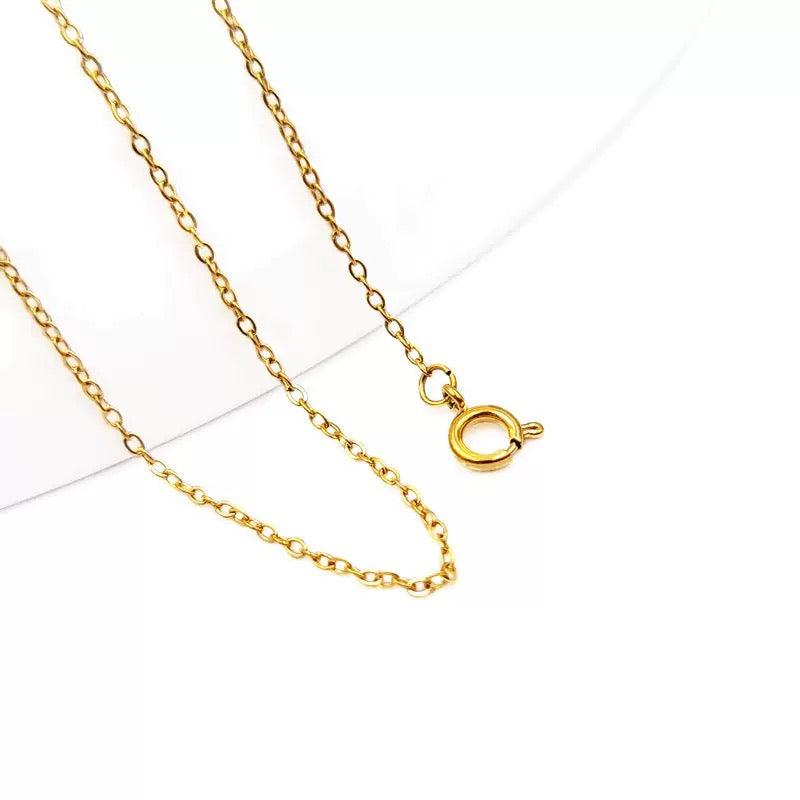 Titanium steel chain stainless steel chain various tail chain beads snake chain by meter