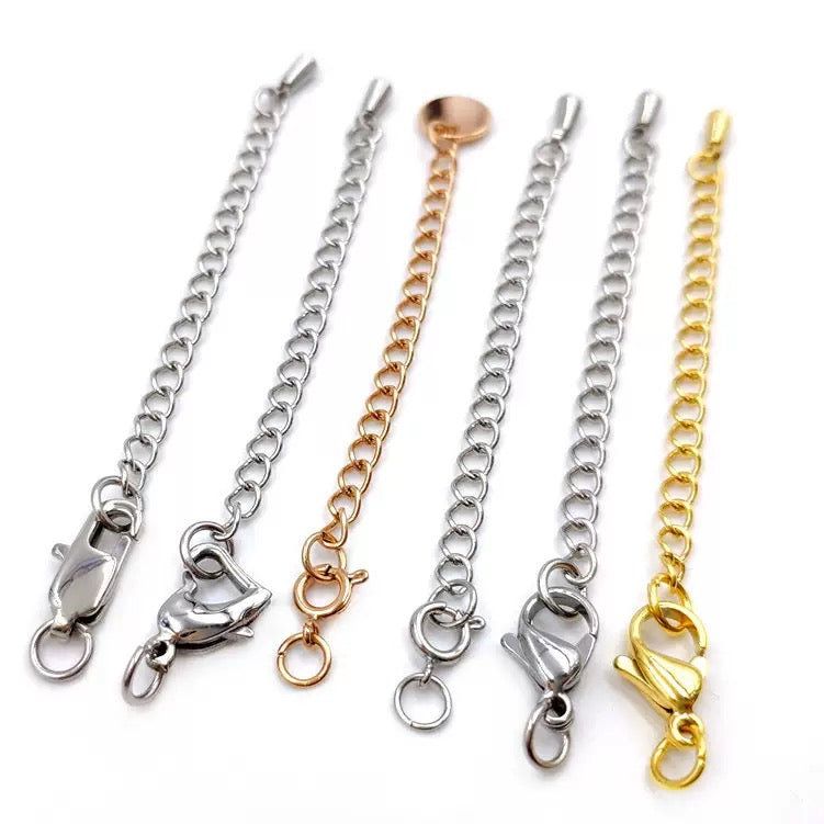 Titanium steel chain stainless steel chain various tail chain beads snake chain by meter