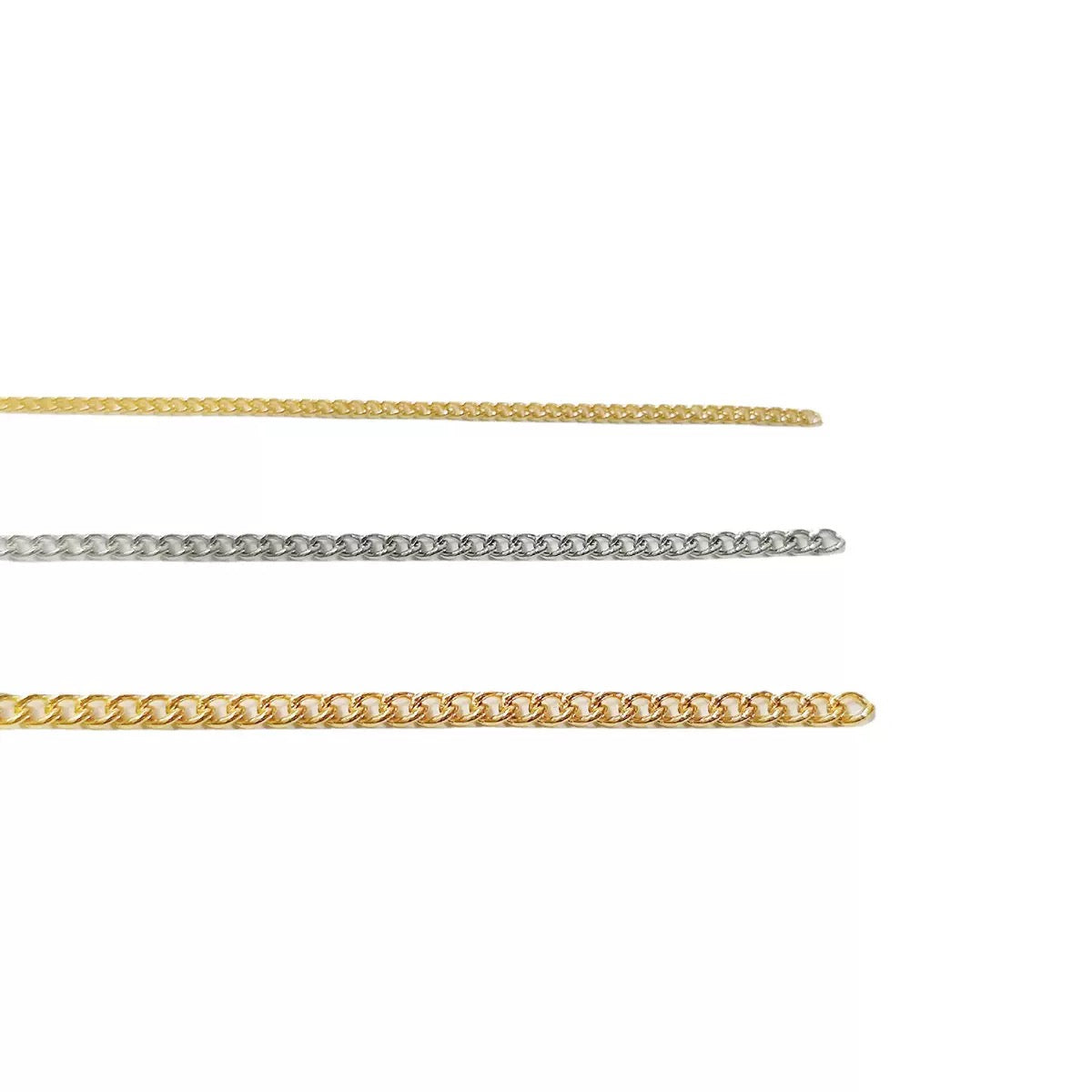 Titanium steel chain stainless steel chain various tail chain beads snake chain by meter