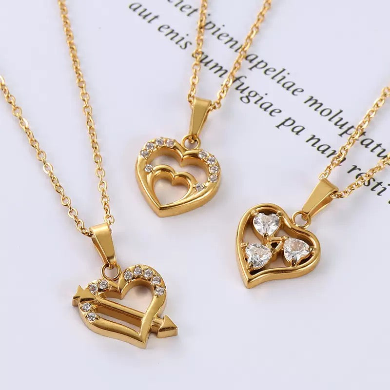 Hot-selling Flower Necklace Fashionally Versatile Titanium Steel Necklace Colorfast 18K Gold Plated Jewelry Retro Sunflower Jewelry