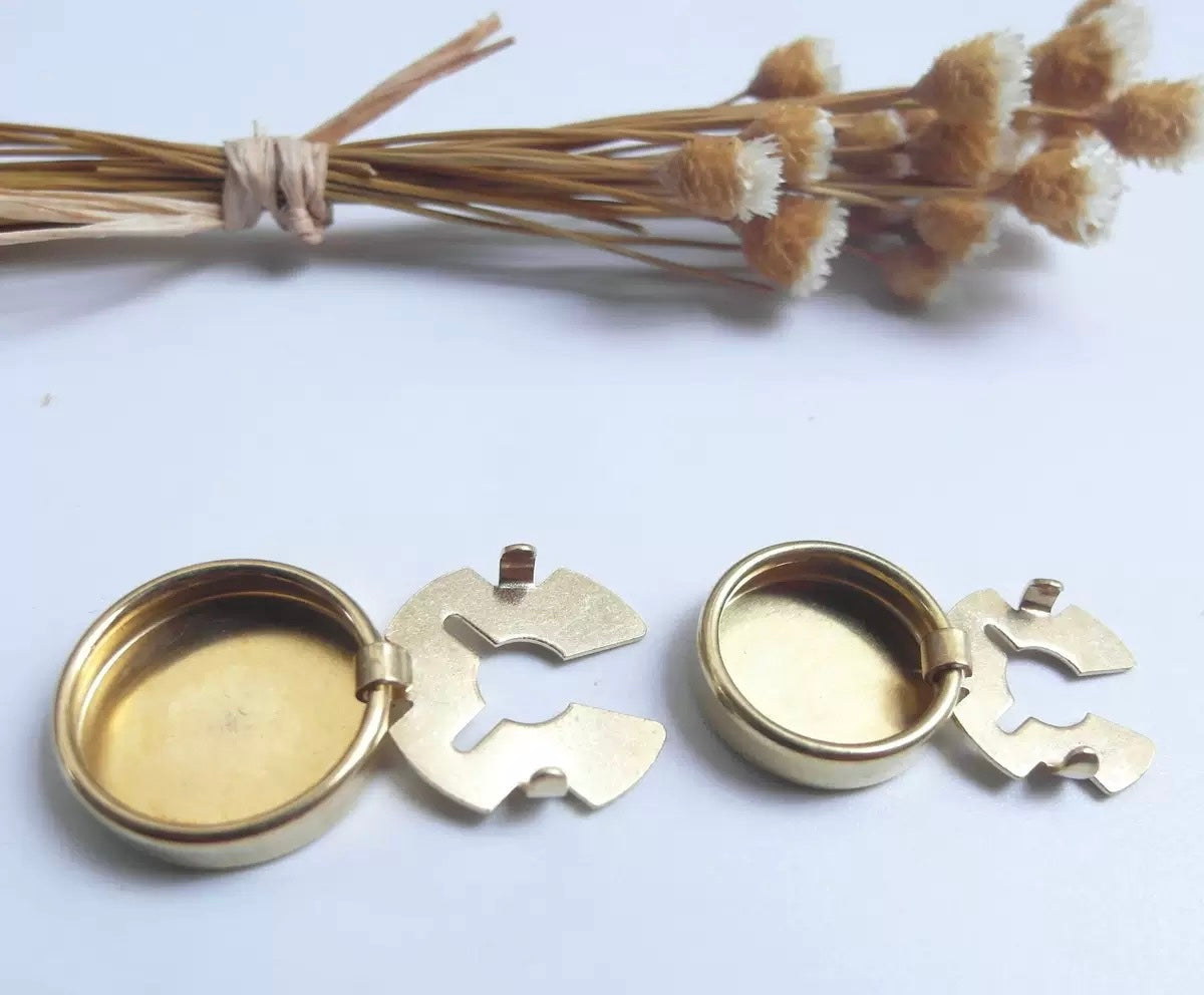 Button cover clasp Shirt buttons brass buttons cover clasp Turtle round-neck button-down cardigan collar button-up collar needle 100pcs