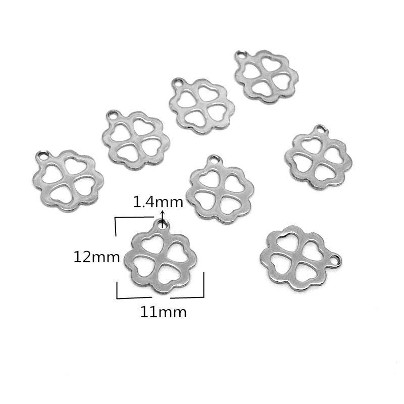 Stainless steel pendant round pendant logo pendant necklace pendant 50pcs