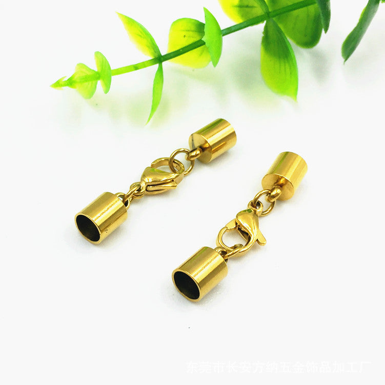 Stainless steel lobster clasp polished lobster clasp DIY jewelry accessory 100pcs