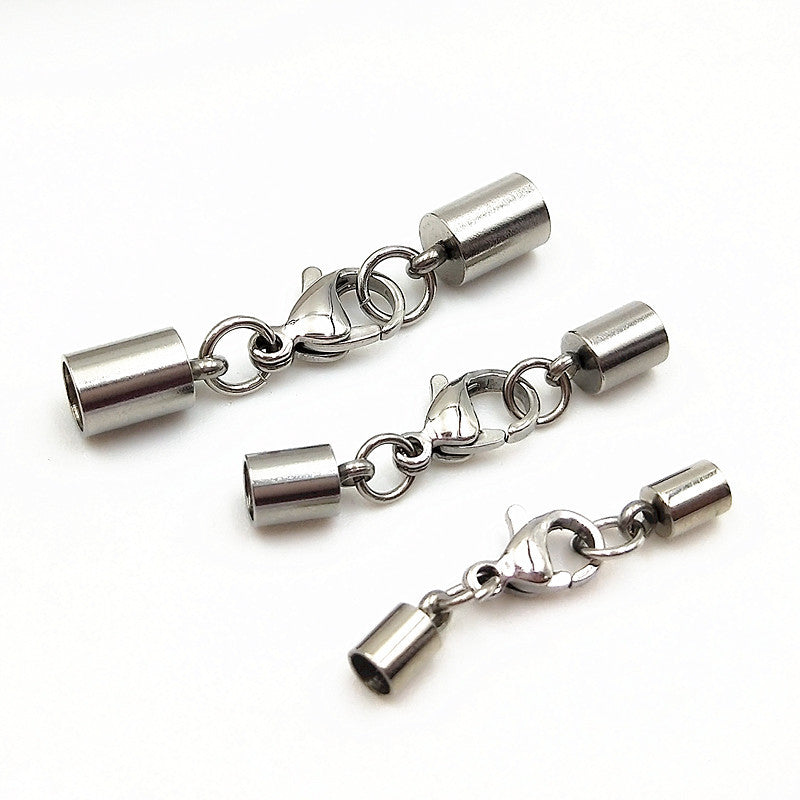 Stainless steel lobster clasp polished lobster clasp DIY jewelry accessory 100pcs