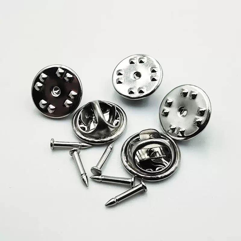 Butterfly brooch butterfly pin butterfly clasp accessory for hats, DIY handmade clothing accessories jewelry accessories 100pcs