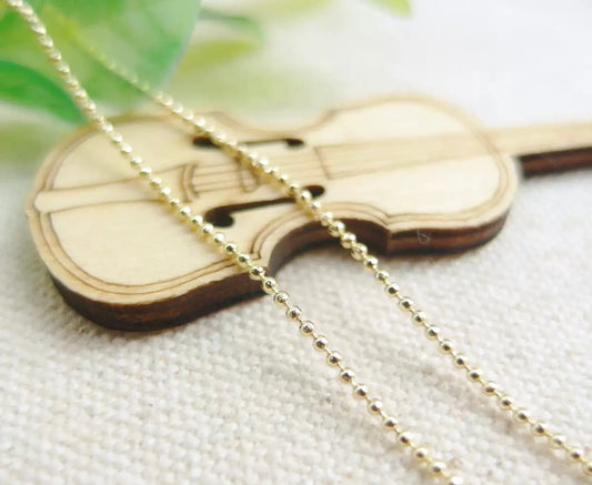 DIY handmade clothing chain jewelry materials brass bead chain 10 meter